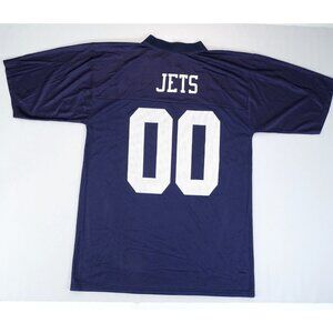 Reebok Jersey NY Jets Giants Adult M Blue NFL Players Blue White Generic Vintage